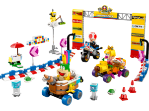 823-Piece LEGO Super Mario: Mario Kart – Baby Peach & Grand Prix Set (72036) – $56.99