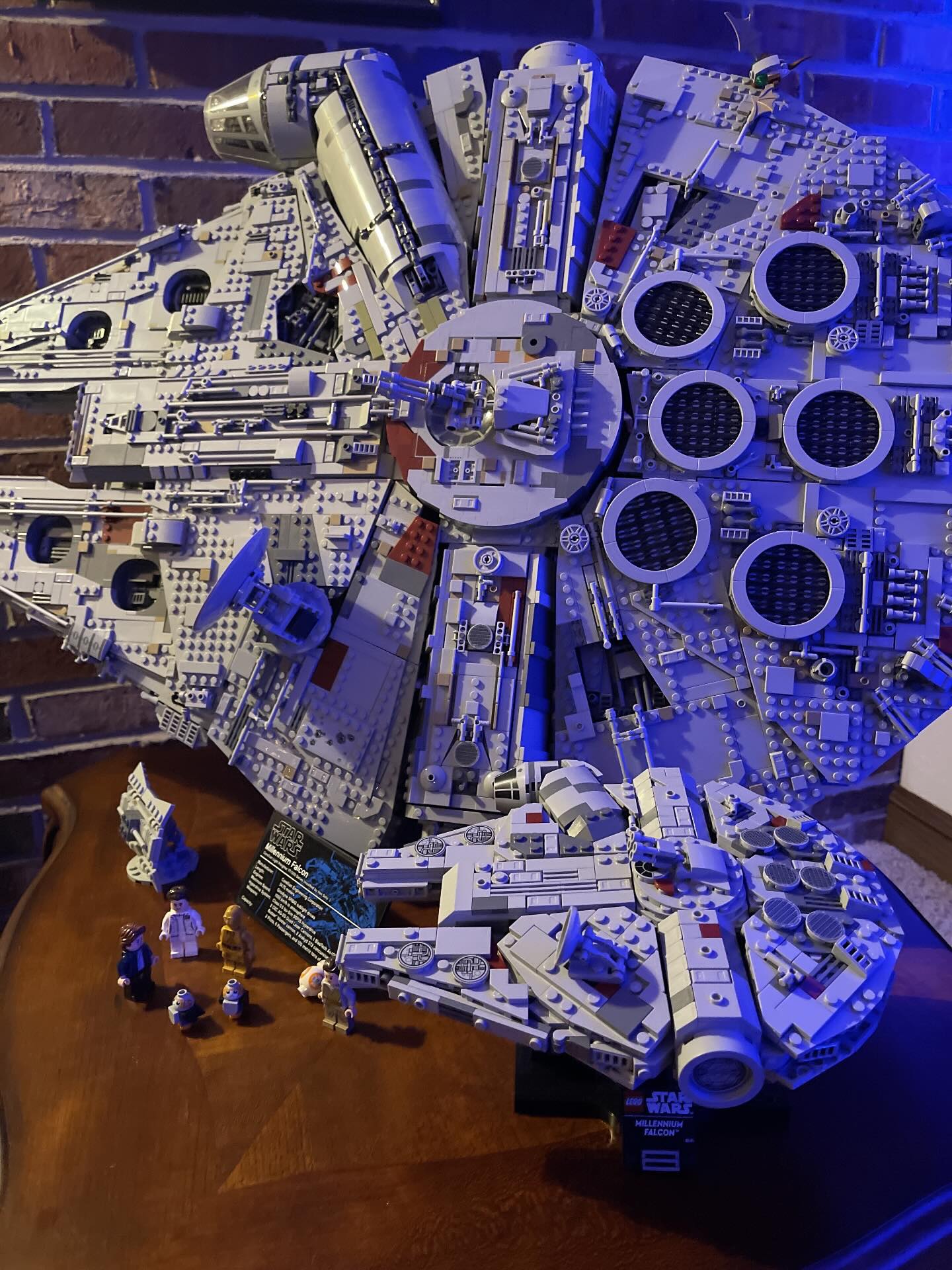 UCS Millennium Falcon Size Comparison