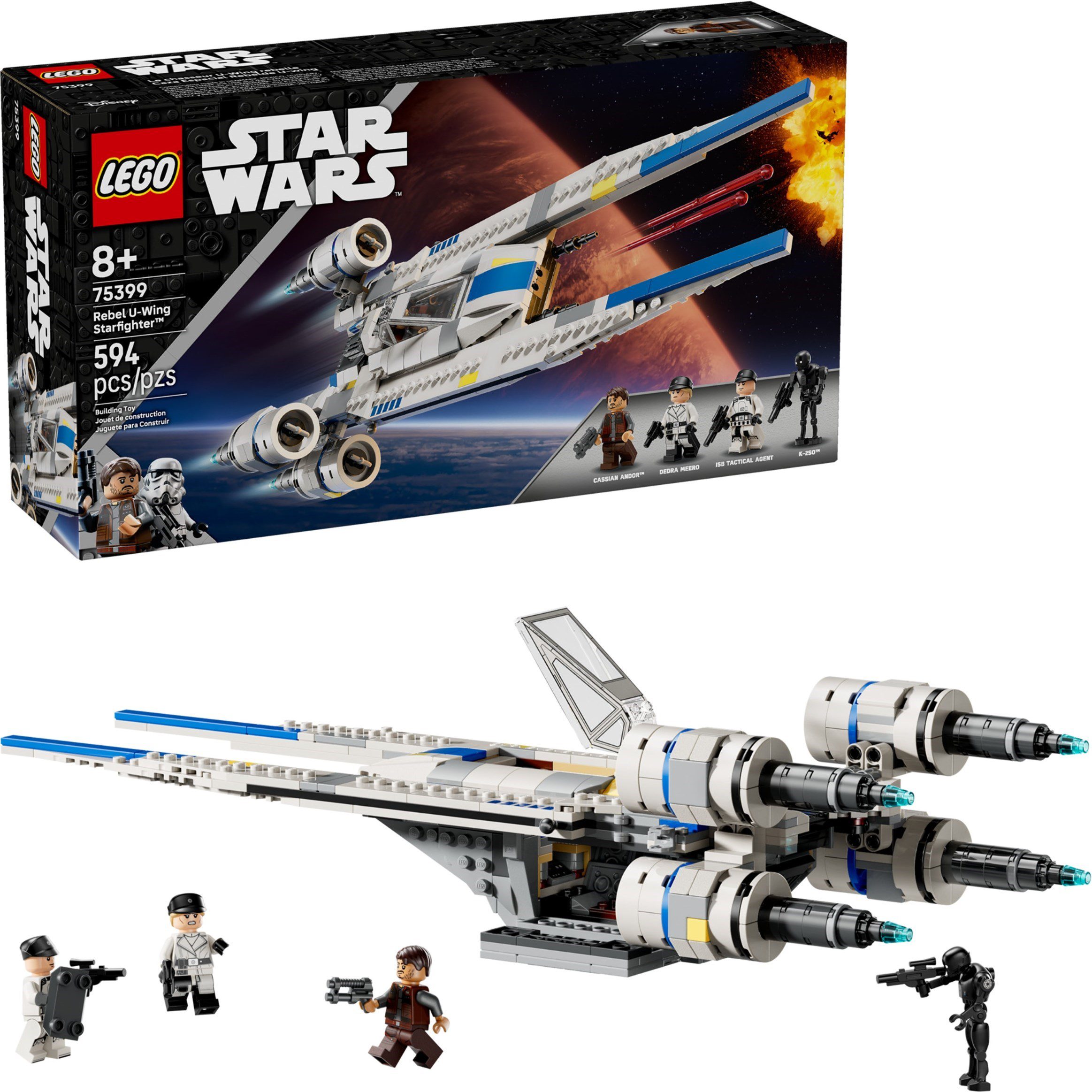 Rebel U-Wing Starfighter (75399) – $56 | Image 2