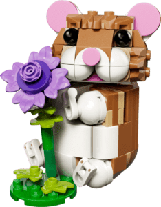 LEGO Cute Hamster with a Flower (31376)