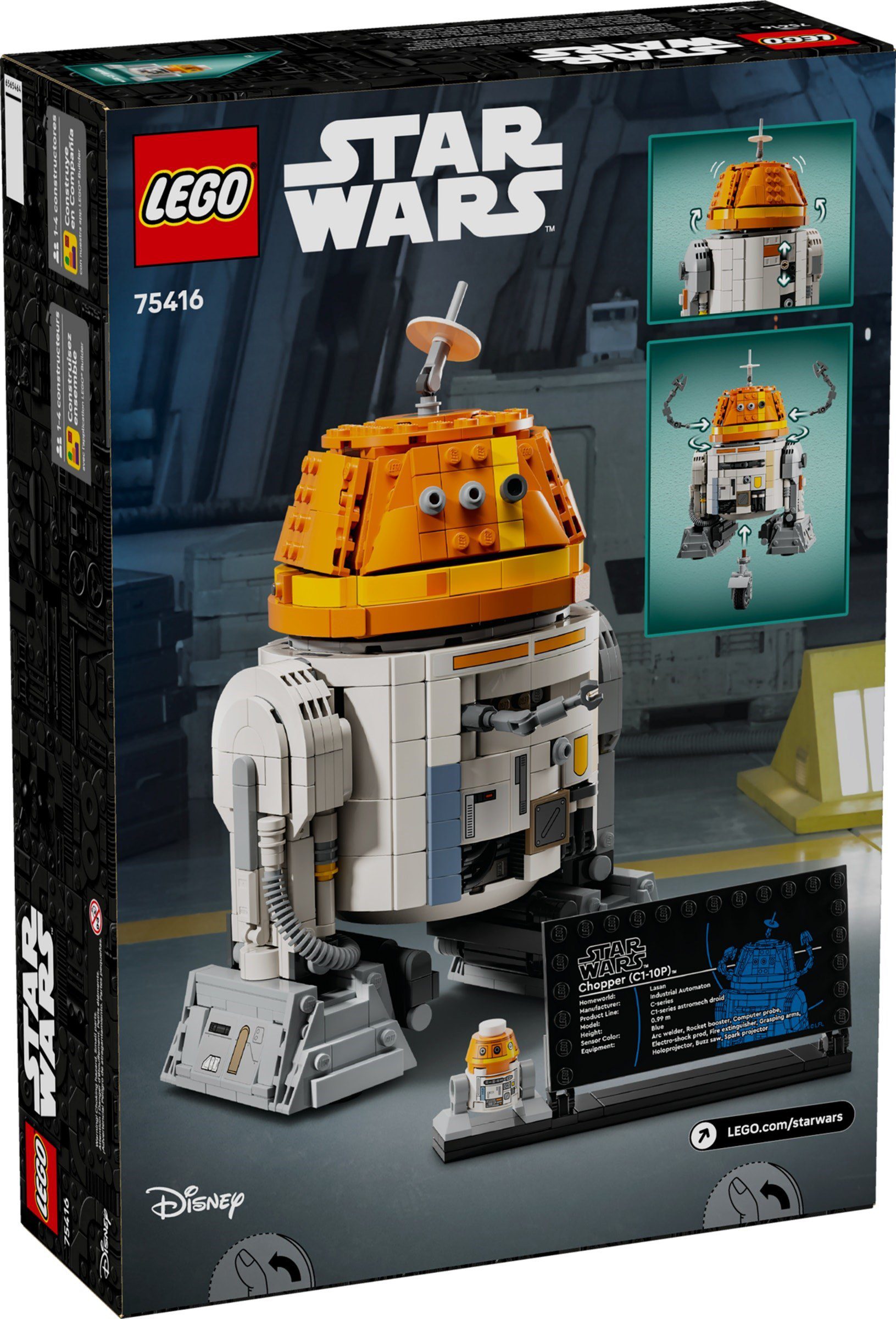Chopper (C1-10P) Astromech Droid (75416) – $80 | Image 1