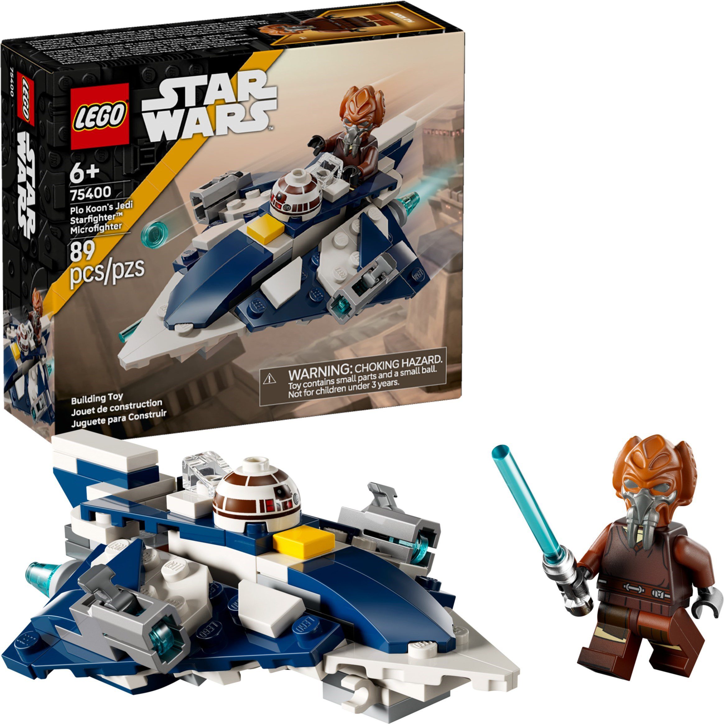 Plo Koon's Jedi Starfighter Microfighter (75400) – $10 | Image 2