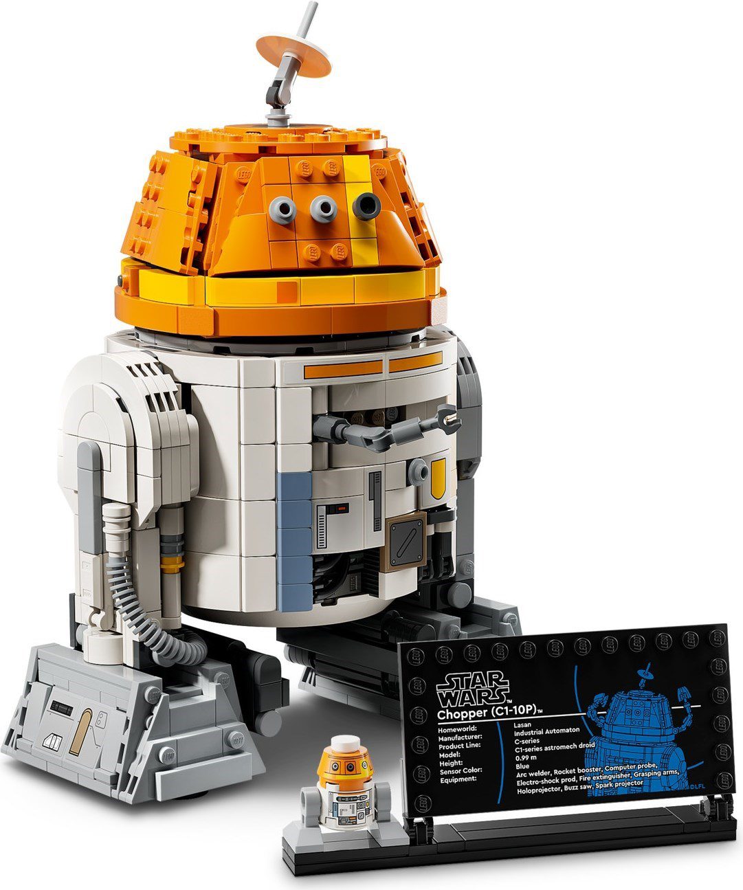 Chopper (C1-10P) Astromech Droid (75416) – $80 | Image 8
