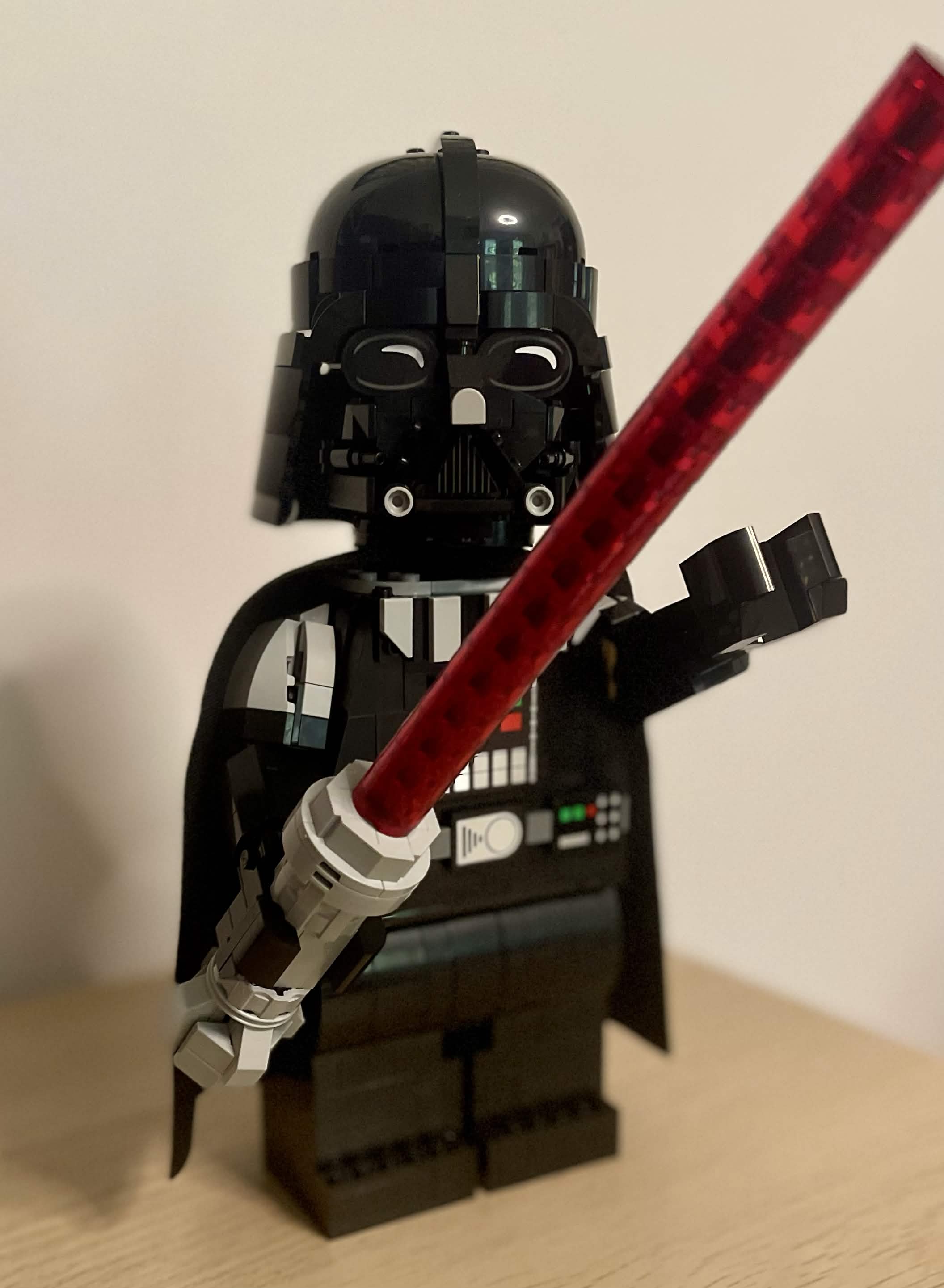 LEGO 75461 Up-Scaled Darth Vader with lightsaber