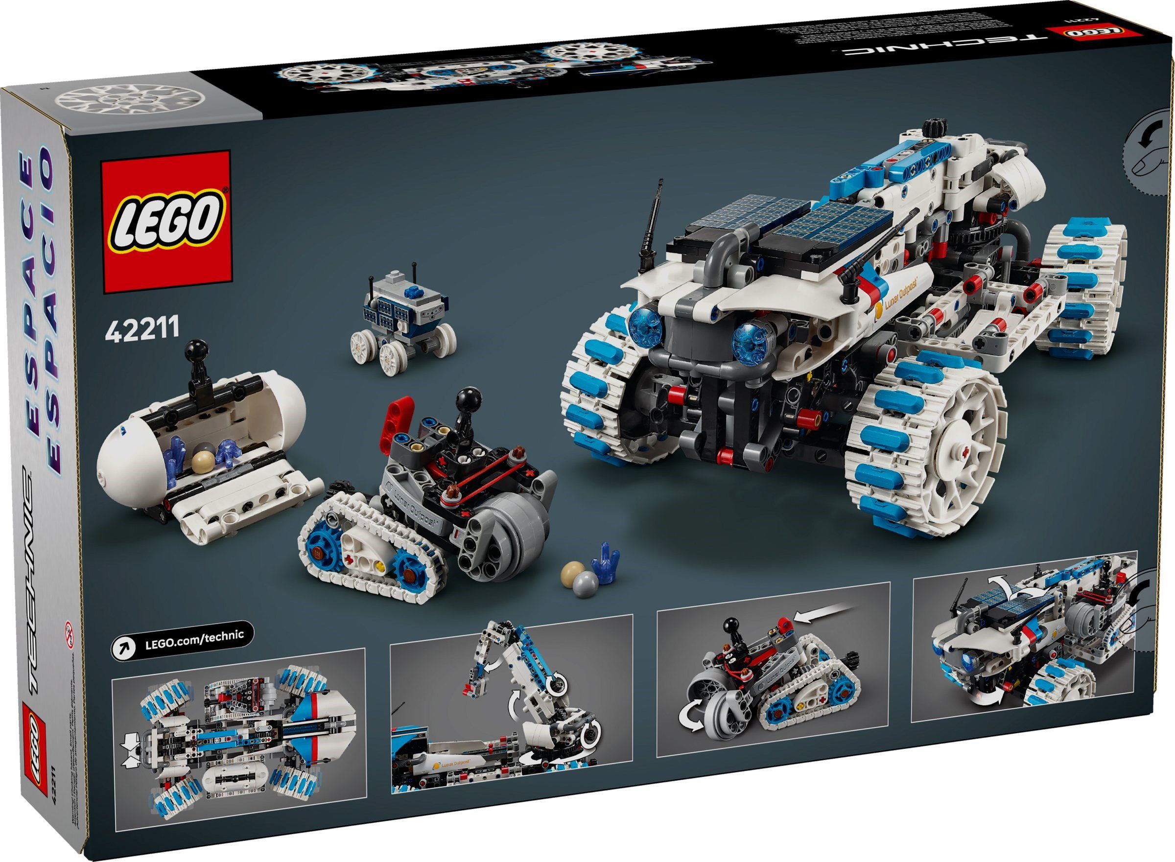 LEGO Lunar Outpost Moon Rover Space Vehicle (42211) | Image 2