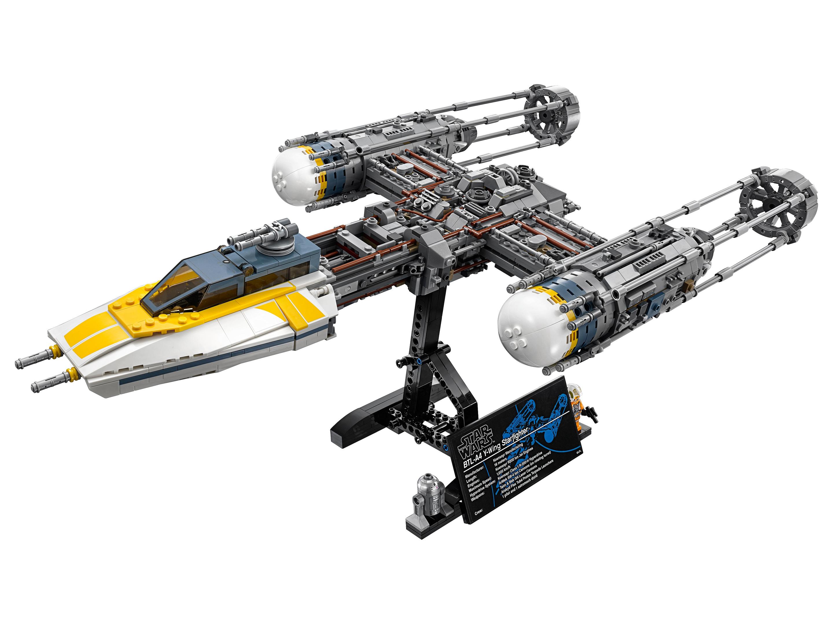 LEGO Star Wars UCS Y-wing Starfighter, illustrating the rumored 2027 Y-wing