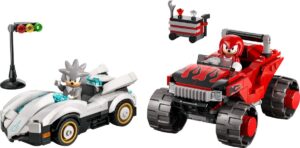 Silver’s Car vs. Knuckles’ Monster Truck (77118)