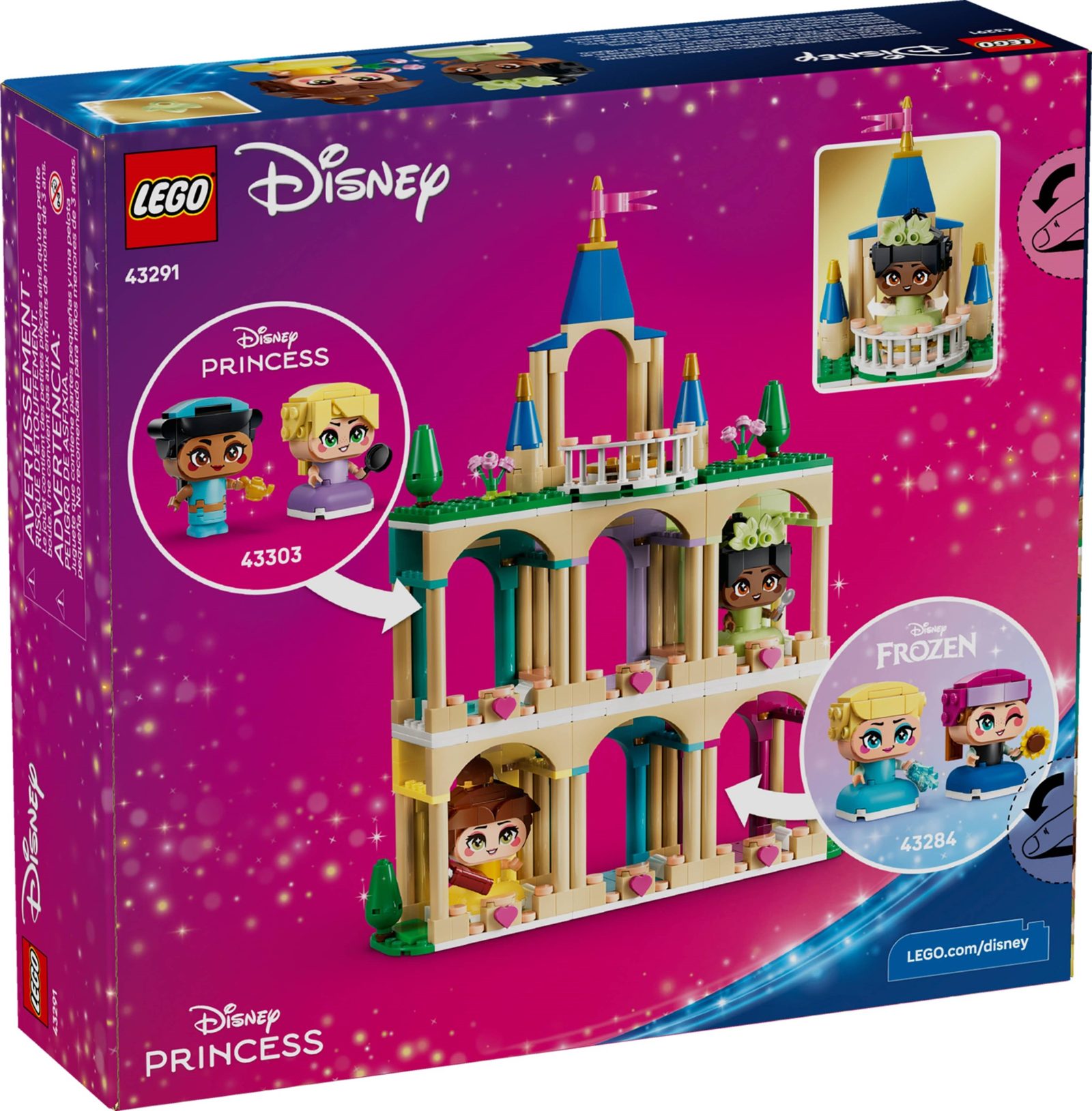 Mini Belle & Tiana with Castle (43291) – $27.99 | Image 1