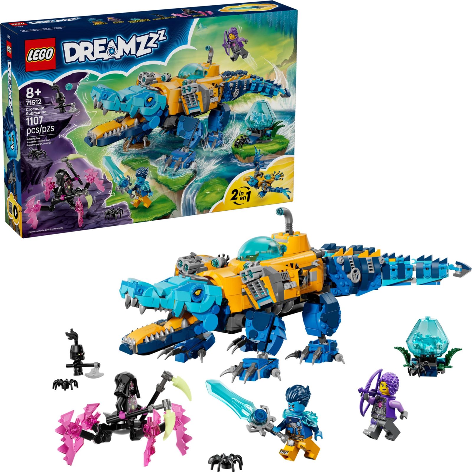 Crocodile Submarine (71512) – $41.99 | Image 4