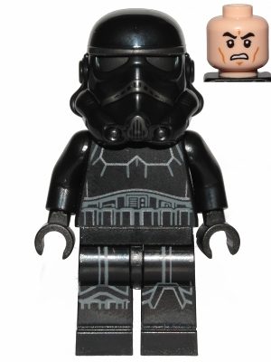 LEGO Imperial Shadow Trooper minifigure sw1031 from Imperial Dropship 20th Anniversary Edition 75262