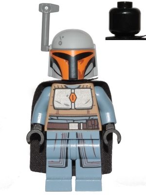 LEGO Mandalorian Tribe Warrior Amot Tenau minifigure sw1077 from Mandalorian Battle Pack 75267