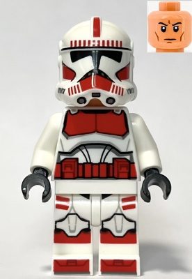 Clone Shock Trooper, Coruscant Guard (Phase 2) - Nougat Head