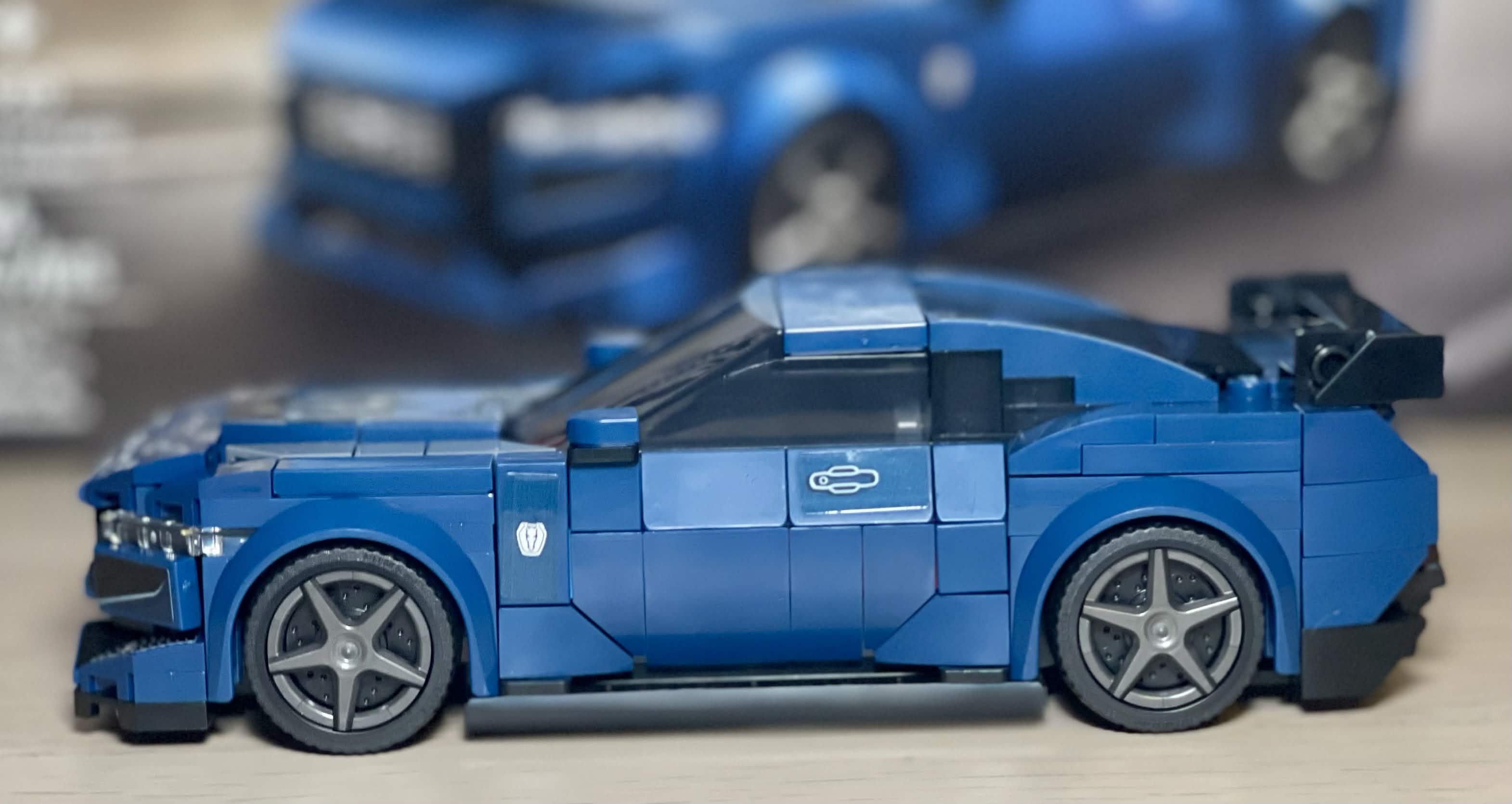LEGO 76920 Ford Mustang Dark Horse side profile