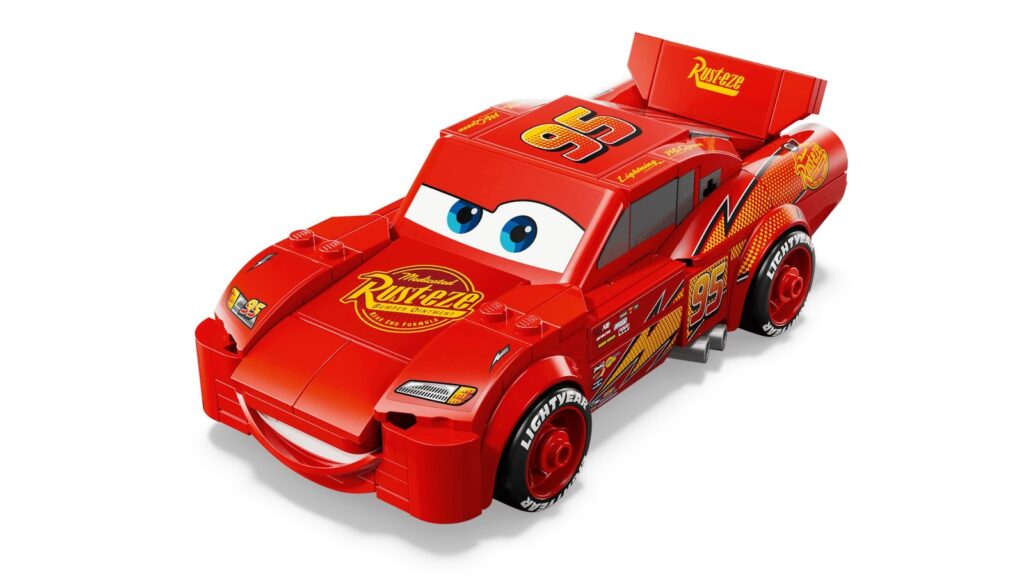 LEGO Speed Champions Lightning McQueen 77255 built model