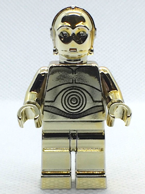 LEGO C-3PO Chrome Gold sw0158 Star Wars 30th Anniversary edition minifigure